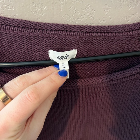 Aerie Crew Neck Sweater - Picture 4 of 6